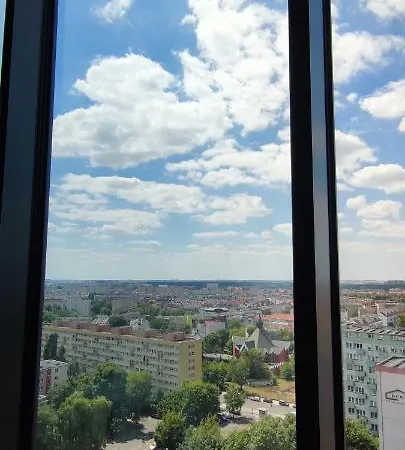 Aleda Tower, 14 Floor, Balkon Szczecin