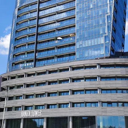 Aleda Tower, 14 Floor, Balkon Apartment Szczecin