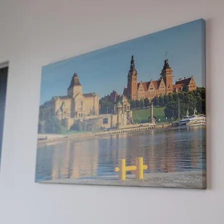 Aleda Tower, 14 Floor, Balkon Apartment Szczecin