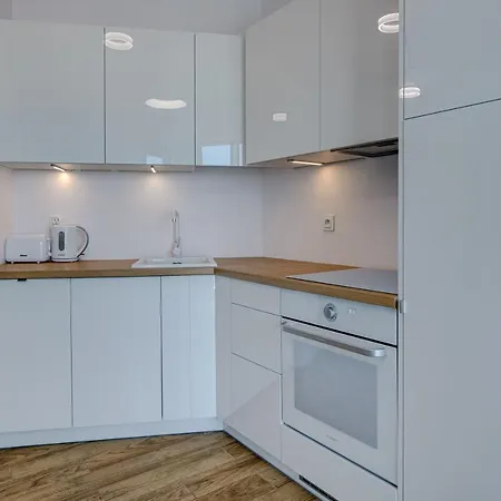 Appartement Aleda Tower, 14 Floor, Balkon