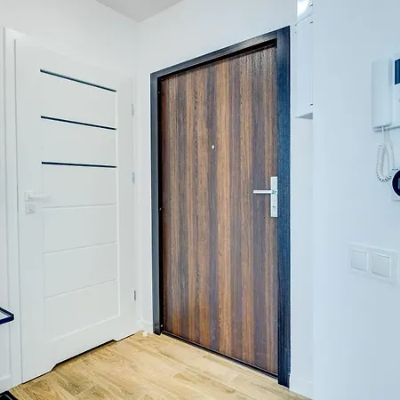 Apartment Aleda Tower, 14 Floor, Balkon Szczecin
