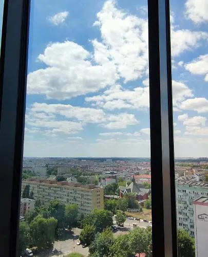Aleda Tower, 14 Floor, Balkon Szczecin