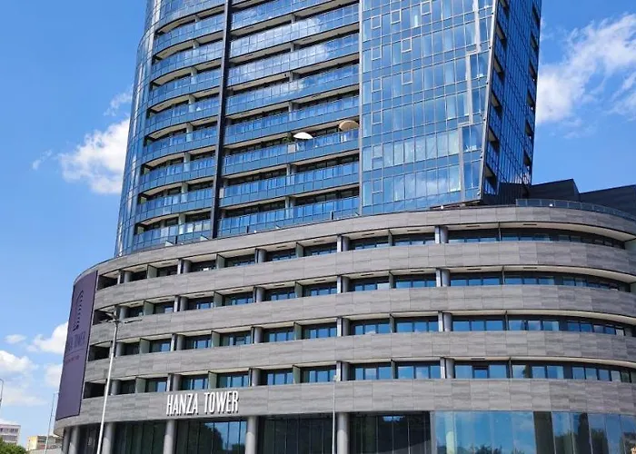 Aleda Tower, 14 Floor, Balkon Apartamento Szczecin