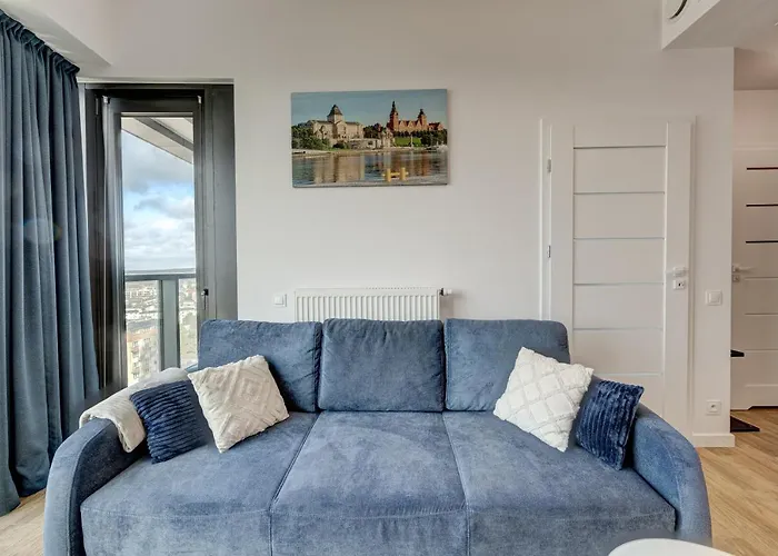 Aleda Tower, 14 Floor, Balkon Apartamento Szczecin